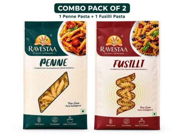 Combo Pack of  penne and Fusilli